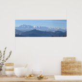 Aussicht auf die Tatra von Beskids Poster (Küche)