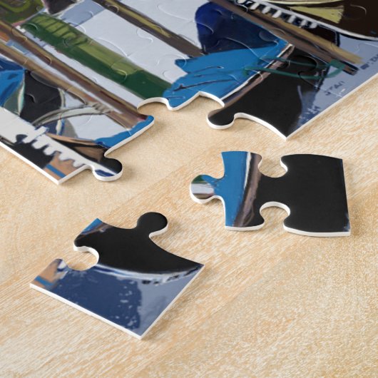 Aussicht auf die Tethered Gondolas vom St. Marks S Puzzle (Seite)