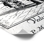 Aussicht auf die Tore am Eingang zum Arsenal Poster (Ecke)