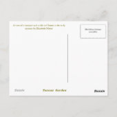 Aussicht auf die Toskana Chianti Weinroute Mendris Postkarte (Rückseite)