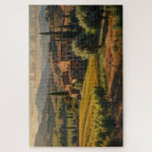 Aussicht auf die Toskana Puzzle (Vertikal)