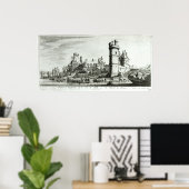 Aussicht auf die Tour de Nesle Poster (Heimbüro)