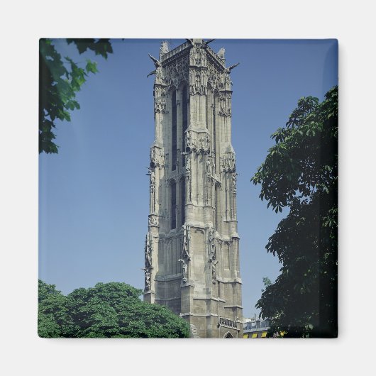 Aussicht auf die Tour Saint-Jacques, 1508-22 Magnet (Vorne)
