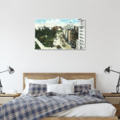 Aussicht auf die Tremont Street aus Boylston Leinwanddruck (Insitu (Schlafzimmer))
