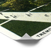 Aussicht auf die Tremont Street aus Boylston Poster (Ecke)