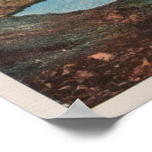 Aussicht auf die Trockenfälle von Hwy. 10Washingto Poster (Ecke)