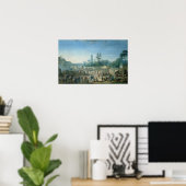 Aussicht auf die Tuilerien Poster (Heimbüro)