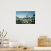Aussicht auf die Tuilerien Poster (Küche)