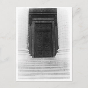 Aussicht auf die Tür von La Madeleine Postkarte