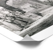 Aussicht auf die Tür von Okal Kaid-Bey, aus "Denkm Poster (Ecke)