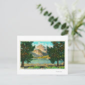 Aussicht auf die Twin Seen bei Bridgeport Postkarte (Stehend Vorderseite)