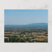 Aussicht auf die umbrische Landschaft - Postkarte (Vorderseite)