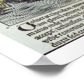 Aussicht auf die ummauerte Stadt Konstantinopel, v Poster (Ecke)