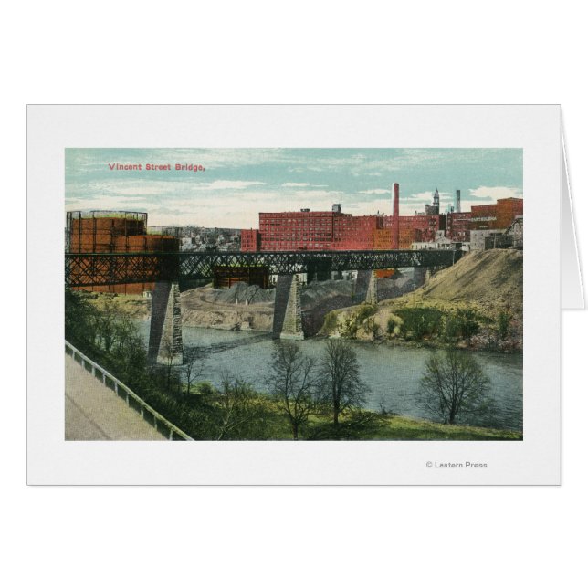 Aussicht auf die Vincent Street Bridge (Vorderseite (Horizontal))