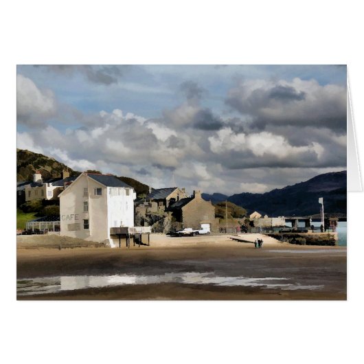 AUSSICHT AUF DIE WALES-KARTE (Vorderseite (Horizontal))