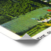 Aussicht auf die Wasserfront, alte Ivy-Hütte über Poster (Ecke)