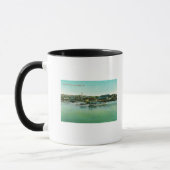 Aussicht auf die Wasserfront San Diego, CA Tasse (Links)