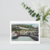 Aussicht auf die Wasserfront und die StadtDouglass Postkarte (Stehend Vorderseite)