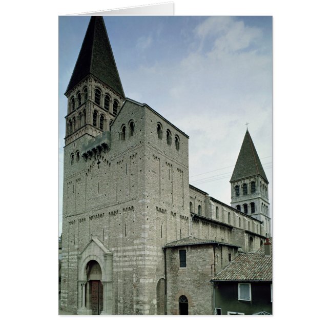 Aussicht auf die Westfassade, 10.-11. Jahrhundert (Vorne)