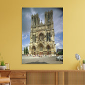 Aussicht auf die Westfassade Leinwanddruck (Insitu (Wohnzimmer))