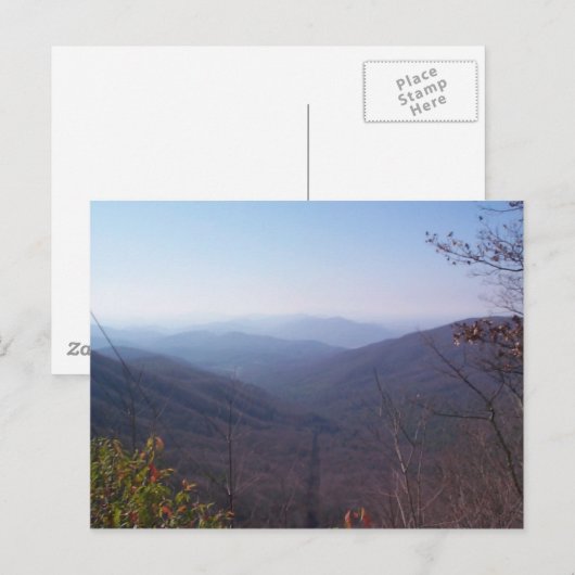 Aussicht auf die Wikinger Postkarte (Vorne/Hinten)