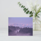 Aussicht auf die Wintertatra Postkarte (Stehend Vorderseite)