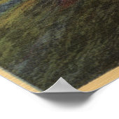 Aussicht auf die Zwillingsspitzen und Autobahn Poster (Ecke)