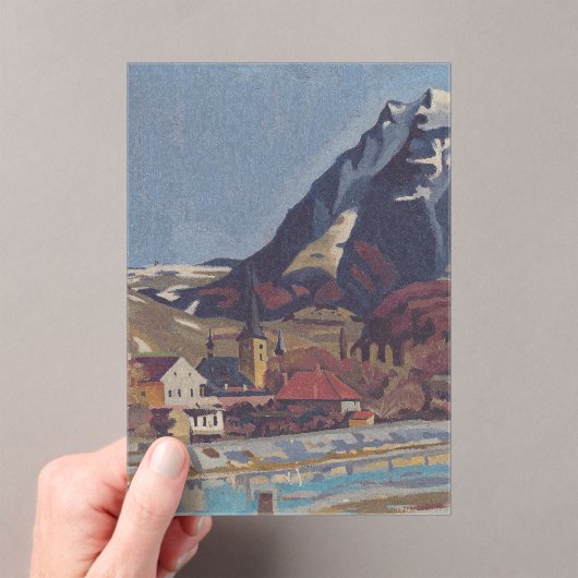 Aussicht auf Dolný Kubín von Arnold Peter Weisz Acryleinladungen (Insitu (Handheld))