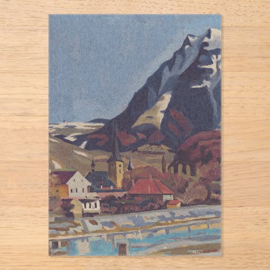 Aussicht auf Dolný Kubín von Arnold Peter Weisz Acryleinladungen (Vorderseite)