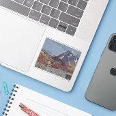 Aussicht auf Dolný Kubín von Arnold Peter Weisz Aufkleber (Laptop mit iPhone)