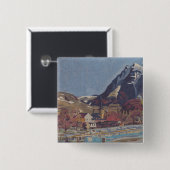 Aussicht auf Dolný Kubín von Arnold Peter Weisz Button (Vorne & Hinten)