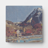 Aussicht auf Dolný Kubín von Arnold Peter Weisz Fotoplatte (Vorderseite)