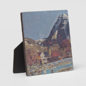 Aussicht auf Dolný Kubín von Arnold Peter Weisz Fotoplatte (Vorderseite)