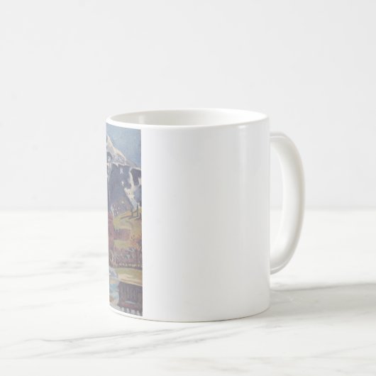 Aussicht auf Dolný Kubín von Arnold Peter Weisz Kaffeetasse (VorderseiteRechts)
