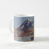 Aussicht auf Dolný Kubín von Arnold Peter Weisz Kaffeetasse (Vorderseite Links)