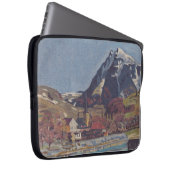 Aussicht auf Dolný Kubín von Arnold Peter Weisz Laptopschutzhülle (Vorne Rechts)