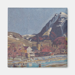 Aussicht auf Dolný Kubín von Arnold Peter Weisz Magnet