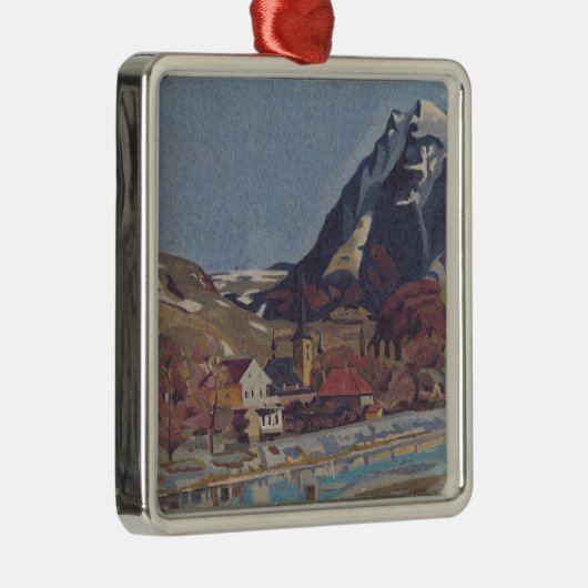 Aussicht auf Dolný Kubín von Arnold Peter Weisz Ornament Aus Metall (Rechts)