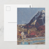 Aussicht auf Dolný Kubín von Arnold Peter Weisz Postkarte (Vorne/Hinten)