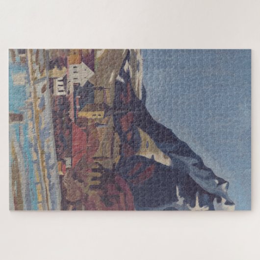 Aussicht auf Dolný Kubín von Arnold Peter Weisz Puzzle (Horizontal)