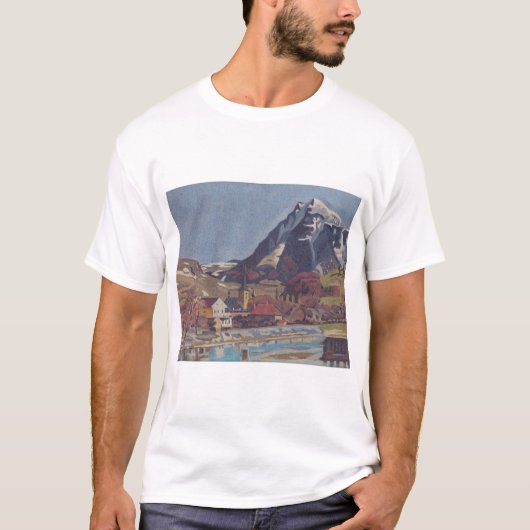 Aussicht auf Dolný Kubín von Arnold Peter Weisz T-Shirt (Vorderseite)