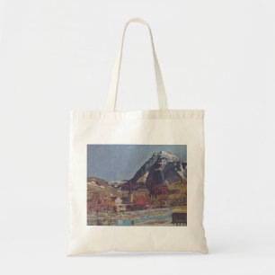 Aussicht auf Dolný Kubín von Arnold Peter Weisz Tragetasche