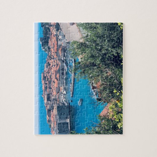 Aussicht auf Dubrovnik Altstadt, Kroatien Puzzle (Vertikal)