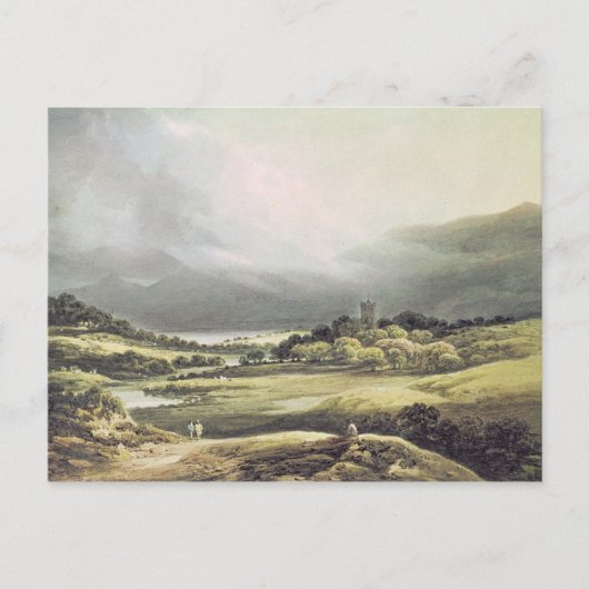 Aussicht auf Dunloe Castle, Killarney, 1805 Postkarte (Vorderseite)