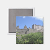 Aussicht auf Edinburgh Castle, Edinburgh, Schottla Magnet (Vorderseite/Rückseite)