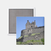 Aussicht auf Edinburgh Castle, Edinburgh, Schottla Magnet (Vorderseite/Rückseite)
