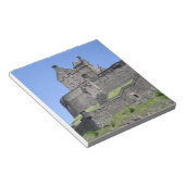 Aussicht auf Edinburgh Castle, Edinburgh, Schottla Notizblock (angewinkelt)
