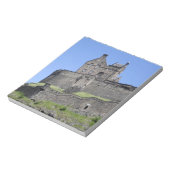 Aussicht auf Edinburgh Castle, Edinburgh, Schottla Notizblock (Rotiert)