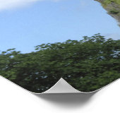 Aussicht auf Edinburgh Castle, Edinburgh, Schottla Poster (Ecke)