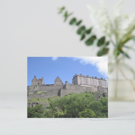 Aussicht auf Edinburgh Castle, Edinburgh, Schottla Postkarte (Stehend Vorderseite)
